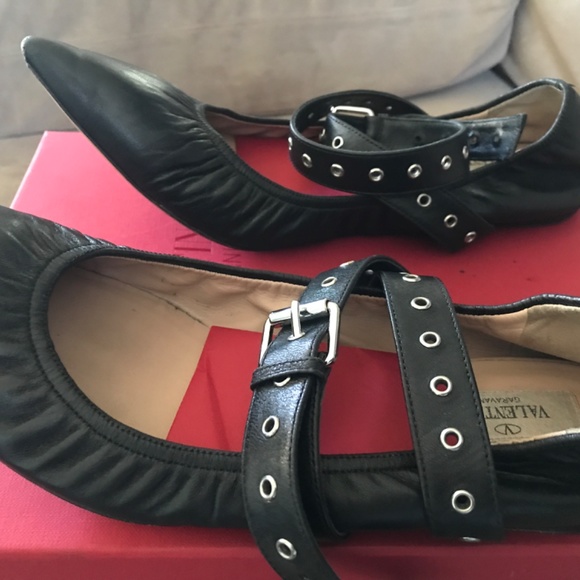 Valentino pointed toe ballet flats, 39.5 - Picture 11 of 16